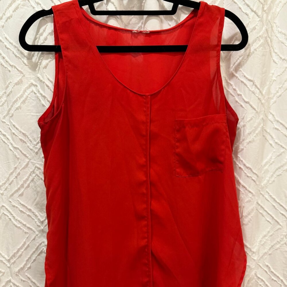 Red Orange Tanktop